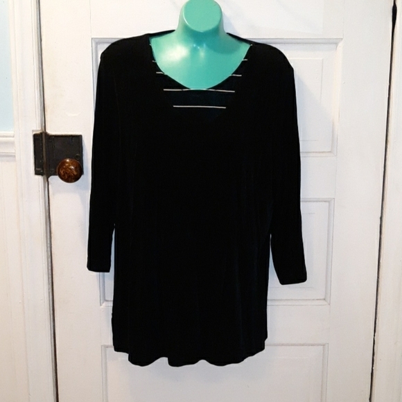N Touch large black tunic legging shirt - Picture 1 of 4